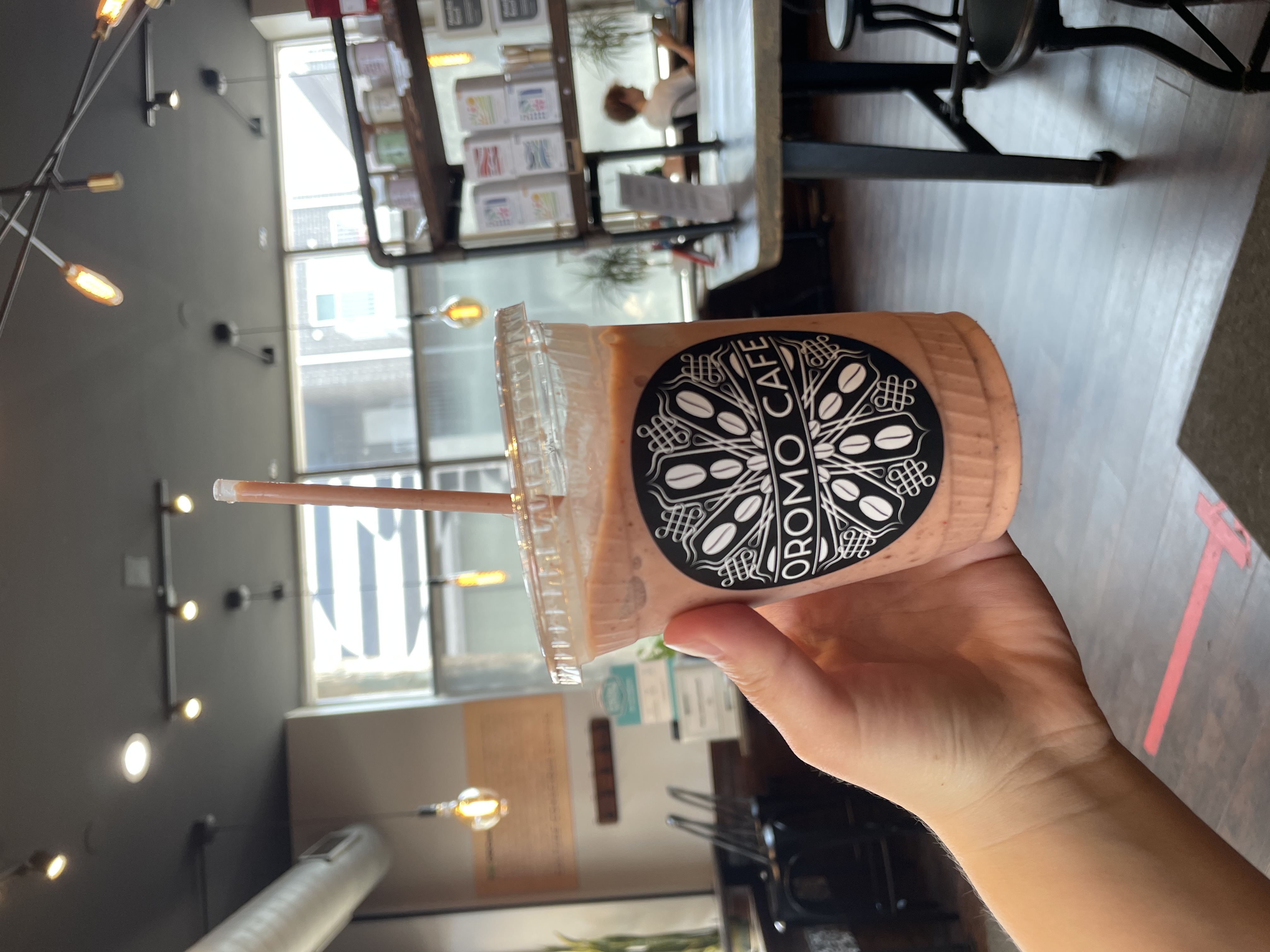 a Chicago coffee shop